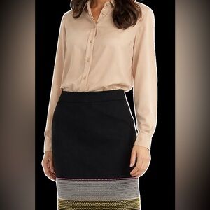 Trina Turk pencil tweed skirt